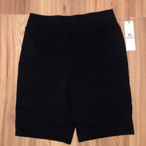 Calvin Klein black suit shorts NWT